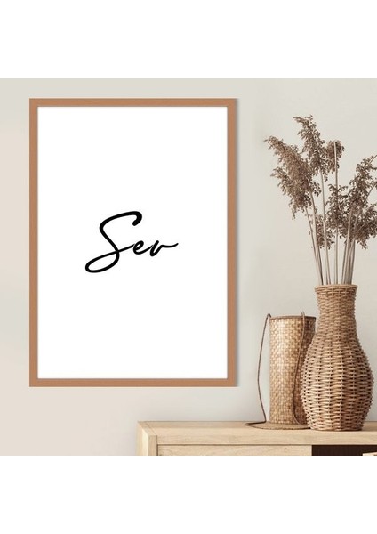 Sev 2 Çerçeve ve Poster - TP1053