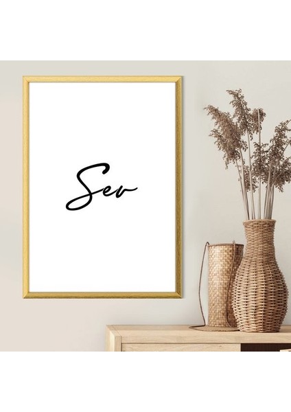 Sev 2 Çerçeve ve Poster - TP1053