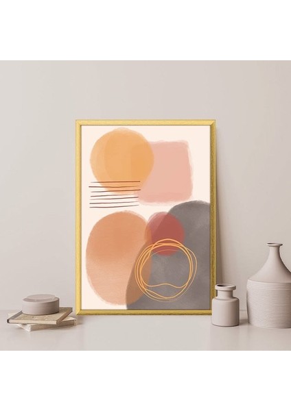 Soft Tonlar Soyut 6 Çerçeve ve Poster - SO1134 indirimleri