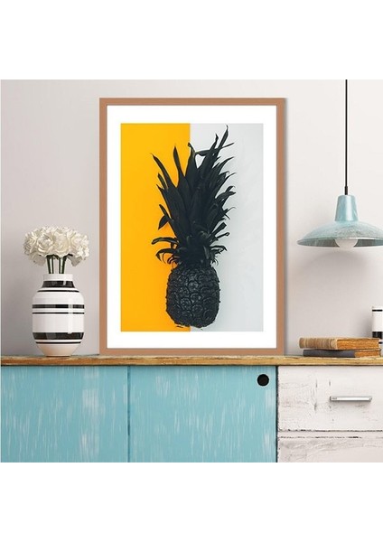 Siyah Ananas 2 Çerçeve ve Poster - MT1030 fırsatları