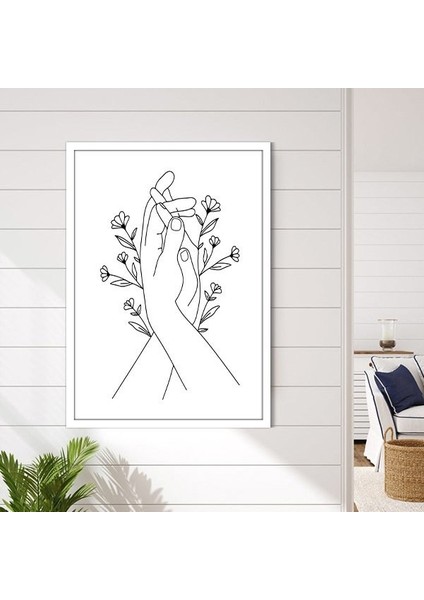 Tutuşan Eller 2 Çerçeve ve Poster - C1277 fiyatları