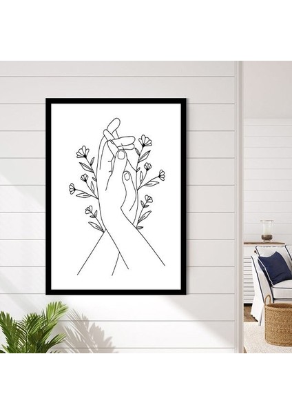 Tutuşan Eller 2 Çerçeve ve Poster - C1277 modelleri