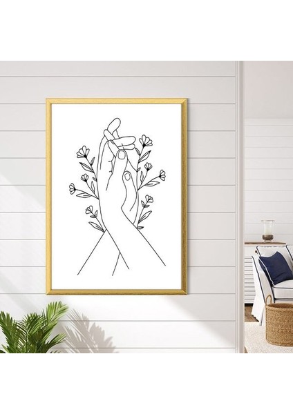 Tutuşan Eller 2 Çerçeve ve Poster - C1277 indirimleri