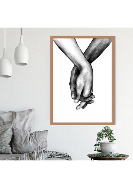 Tutuşan Eller 2 Çerçeve ve Poster - SB1071 fırsatları