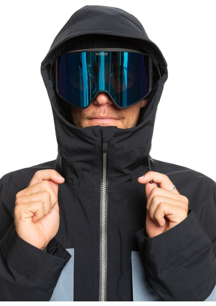 Çok Renkli Erkek Kayak Montu EQYTJ03477FOREVER Stretch Gore-Tex