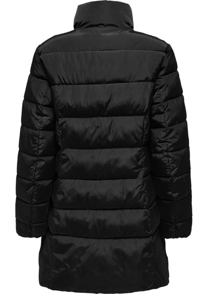 Siyah Kadın Kaban Onlnewlına Puffer Zıp Coat Otw Kta fiyatları