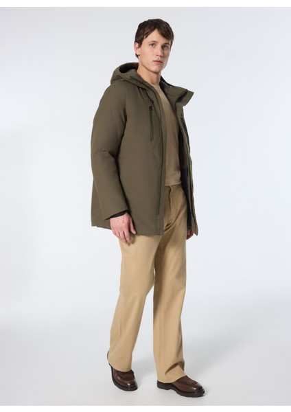 Kahve Erkek Mont 12264839_JCOALASKA Tech Parka fiyatları