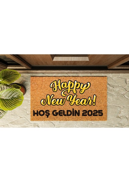 Kapı Önü Paspası Yeni Yıl 2025 Özel Tasarım Koko Model 136 fırsatları