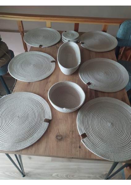 Hasır supla takımı handmadde Yemek Takımı