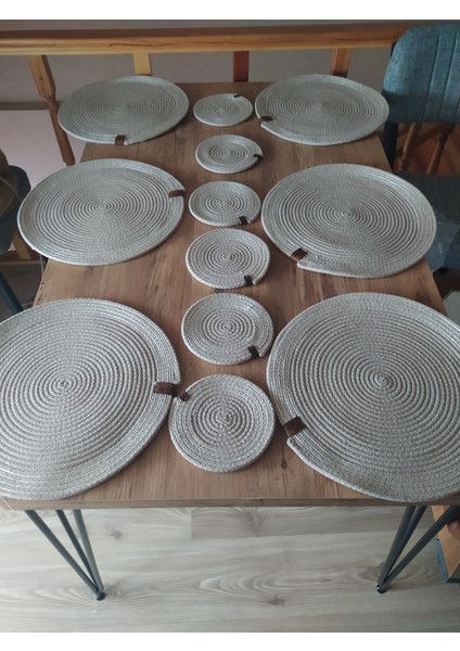 Hasır supla takımı handmadde Yemek Takımı
