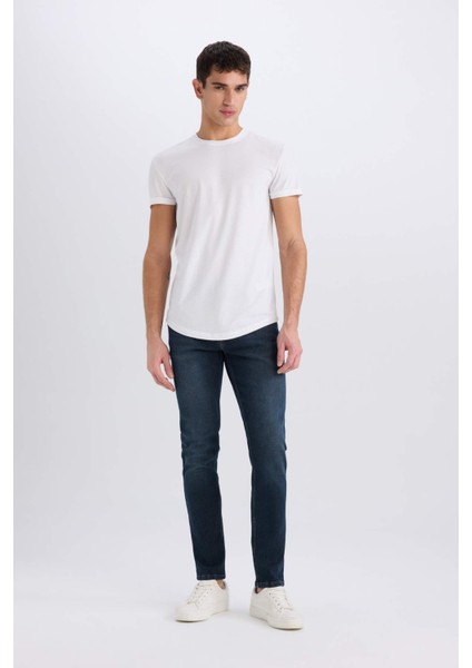 Pedro Slim Fit Dar Kalıp Normal Bel Dar Paça Jean Pantolon E8507AX24WN