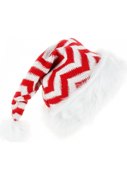 Noel Şapkası Noel Şapkası Yetişkin Örme Şapka Noel Giyim Noel Şapkası Noel Yeni Yıl Tatil Parti Malzemeleri (Yurt Dışından)