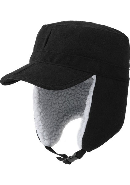 Sonbahar ve Kışlık Açık Kuzu Kaşmir Yün Şapka (Yurt Dışından)