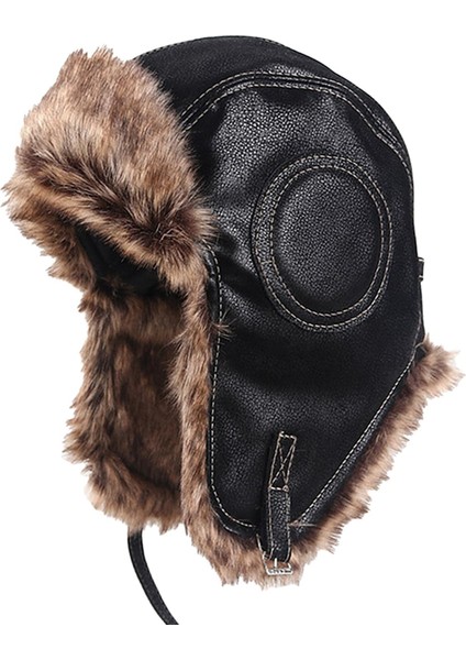 Kış Trapper Ş Kulaklıklar Geçirmez Kalınlaşğuk Pu (Yurt Dışından) modelleri