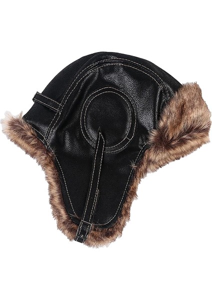 Kış Trapper Ş Kulaklıklar Geçirmez Kalınlaşğuk Pu (Yurt Dışından) indirimleri