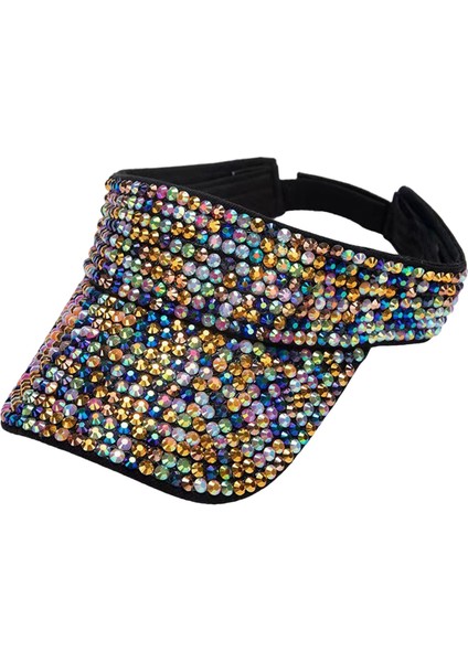 Kadınlar Erkekler Tenis Için Rhinestones Güneş Ş Viz Şı (Yurt Dışından)