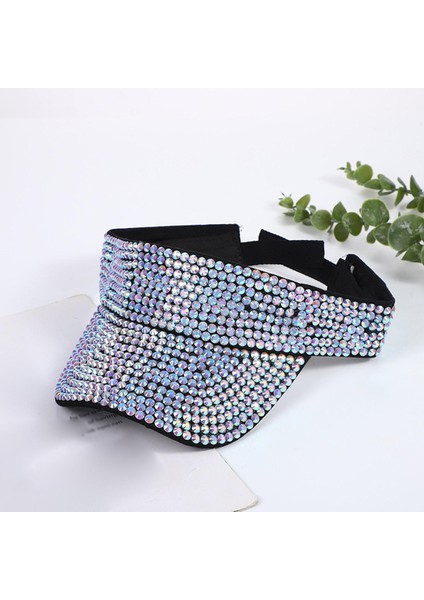 Kadın Tenis ve Için Rhinestones Güneş Ş Viz Kapakları (Yurt Dışından)