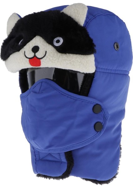 Çocuk Balaclava Kış Şapkası Motosiklet Snowboard Için Üklü Çekmeli Kayak Şapkası - , Açıığı Şkinler Için Mavi (Yurt Dışından) fiyatları