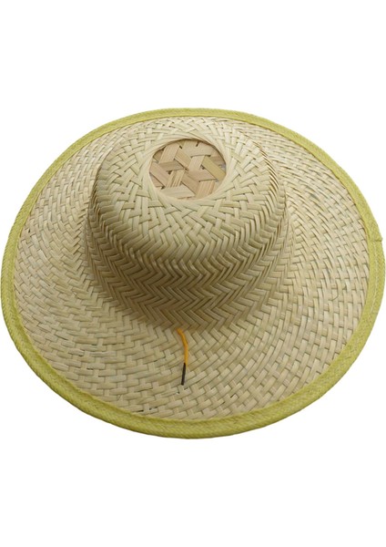 Bambu Örgülü Şapka Duvar Dekorasyonu Güneş Şapkası Kendin Yap El Sanatları Balıkçı Şapkası Çince (Yurt Dışından) indirimleri