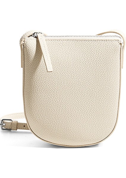 Hakiki Deri Büyük Kapasiteli Kore Versiyonu Cep Telefonu Çantası Moda Çok Yönlü Sığır Derisi Tek Omuz Crossbody Küçük Çanta (Yurt Dışından)
