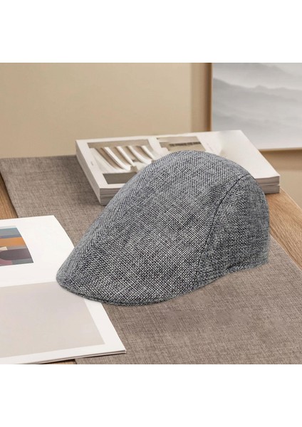 Cap Warm Herringbone Sürüş Şı Kamp Yürüyüş Sürüş Için Taksici Şı Gri (Yurt Dışından) modelleri