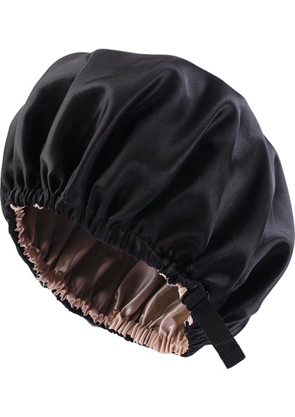 Kadın Bonnet Çift Katmanlı Çift Taraflı Uyku Bonnet Ş (Yurt Dışından)