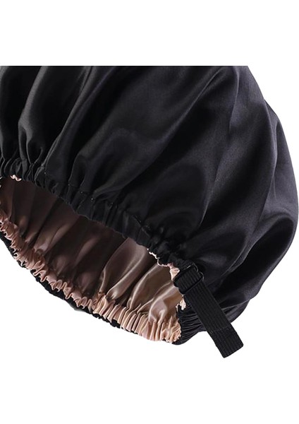 Kadın Bonnet Çift Katmanlı Çift Taraflı Uyku Bonnet Ş (Yurt Dışından)