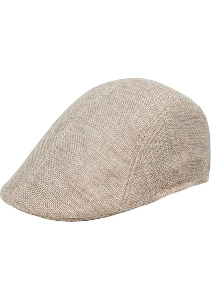 Cap Casual Peaked Ş Ekose Düz Ş Ik Sürüş (Yurt Dışından)