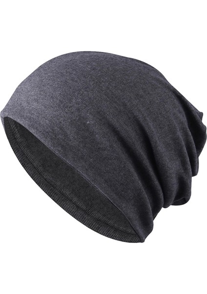 Şak Slouchy Bol Beanie Ş Slouchy Gri (Yurt Dışından)