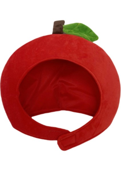 Meyve Başlık Şapkası Yenilikçi Çocuk Parti Şapkası Sahne Festivalleri Kırmızı (Yurt Dışından)