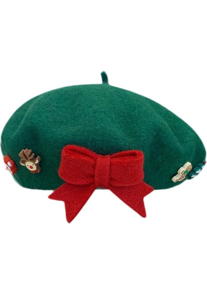 Açık Çocuklar Yeşil Için Noel Kap Başlık Kış Kap (Yurt Dışından)