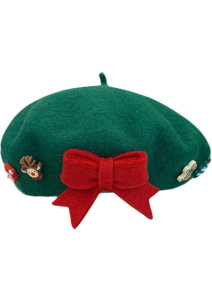 Açık Çocuklar Yeşil Için Noel Kap Başlık Kış Kap (Yurt Dışından)