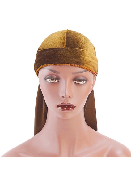 Kadife Bandana Başlık Sarma Ş Kuyruk Türban (Yurt Dışından) modelleri