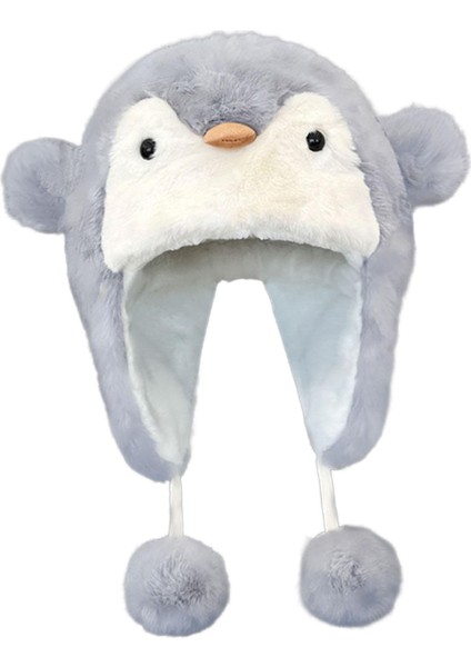 Kapaklı Ş Doldurulmuş Dekoru Dekoratif Kış Sı Ş Gri (Yurt Dışından) fiyatları