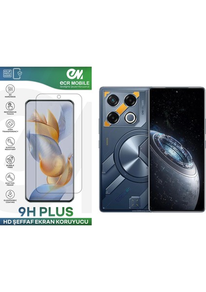 Infinix GT20 Pro Ekran Koruyucu 9h Esnek Nano Cam Tam Uyumlu Şeffaf