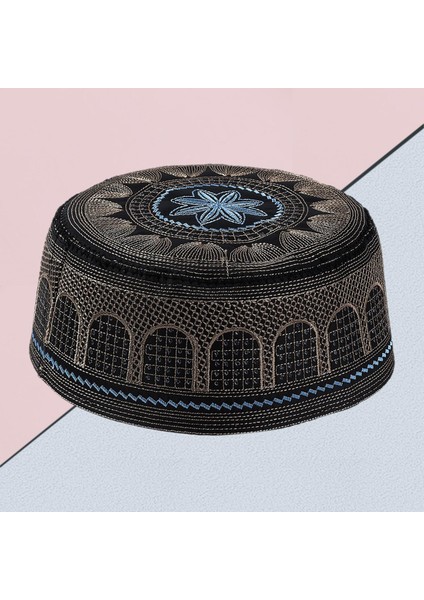 Nefes Alabilen Dua Şapkası Türk Işlemeli Topi Siyah (Yurt Dışından) modelleri