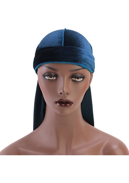 Erkek Kadife Uzun Kuyruk Şapkası Beanie Donanma (Yurt Dışından) modelleri