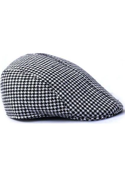 3xkids Kız Houndstooth Newsboy Hat Flep Cabbie Hat 3 Pcs (Yurt Dışından) modelleri