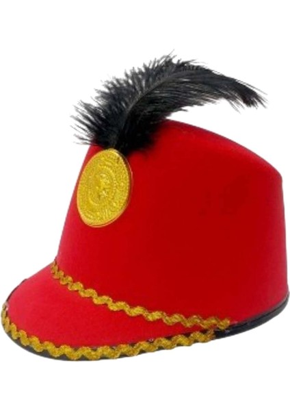 Parti Rolü Oynamak Için Tüylü Şı Ustası Kırmızı Giydir (Yurt Dışından)