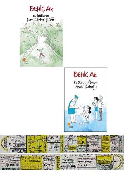 Bülbüllerin Şarkı Söylediği Yer - Postayla Gelen Deniz Kabuğu 2 Kitap - Behiç Ak – Cetvel