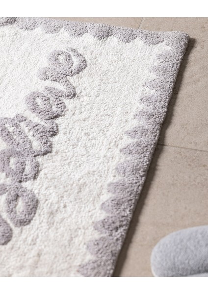 Vie Banyo Paspas - Beyaz/gri/kırmızı - 50X80 cm modelleri