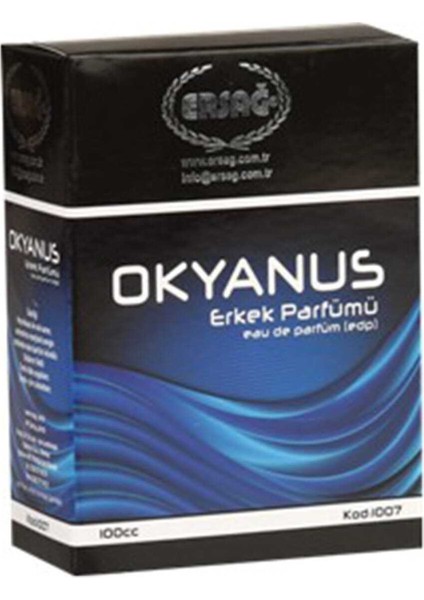 Okyanus Erkek Parfümü 100 cc