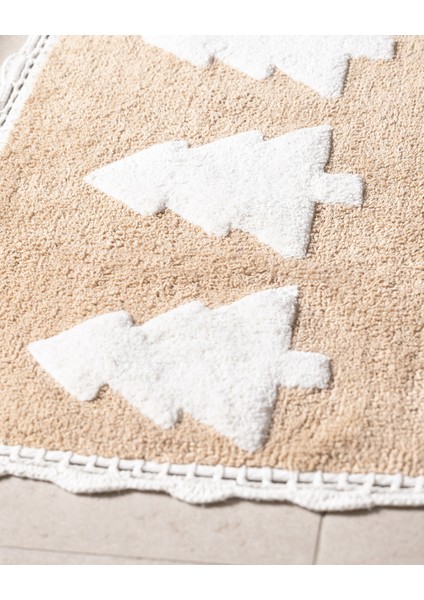 Lumièrematin Banyo Paspas - Beyaz/bej - 50X80 cm fiyatları