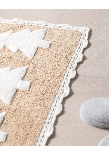 Lumièrematin Banyo Paspas - Beyaz/bej - 50X80 cm modelleri