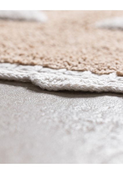 Lumièrematin Banyo Paspas - Beyaz/bej - 50X80 cm indirimleri