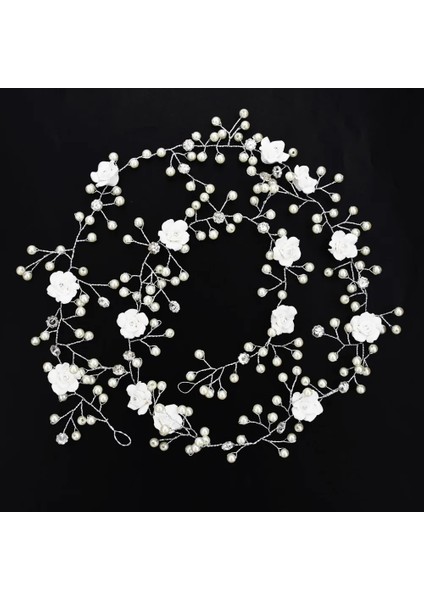 Tekrar El Yapımı Romantik Gül Altın Saç Bandı Inci Kurdele Düğün Bantlar Kadınlar Için Gelin Yarışması Baş Adet Tiaras Takı (Yurt Dışından) fırsatları