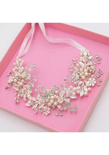 Altın Gül El Yapımı Romantik Gül Altın Saç Bandı Inci Kurdele Düğün Bantlar Kadınlar Için Gelin Yarışması Baş Adet Tiaras Takı (Yurt Dışından) modelleri