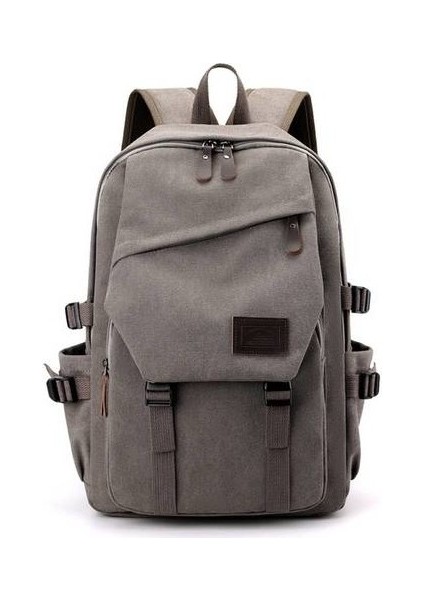 Htun Erkekler Bilgisayar Sırt Seyahat Gündelik Tuval Sırt Ortaokul Öğrencileri Için Üniversite Öğrencilerinin Okul Çantası (Yurt Dışından)