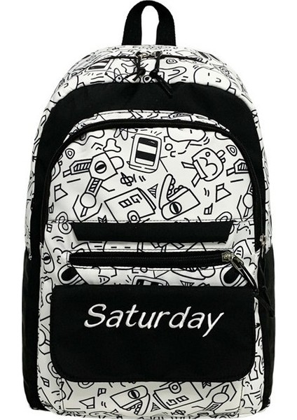 Ivy Stationery Kişiselleştirilmiş Desen Büyük Kapasiteli Sırt Çantası (Yurt Dışından)