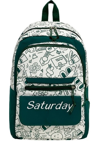 Ivy Stationery Kişiselleştirilmiş Desen Büyük Kapasiteli Sırt Çantası (Yurt Dışından)